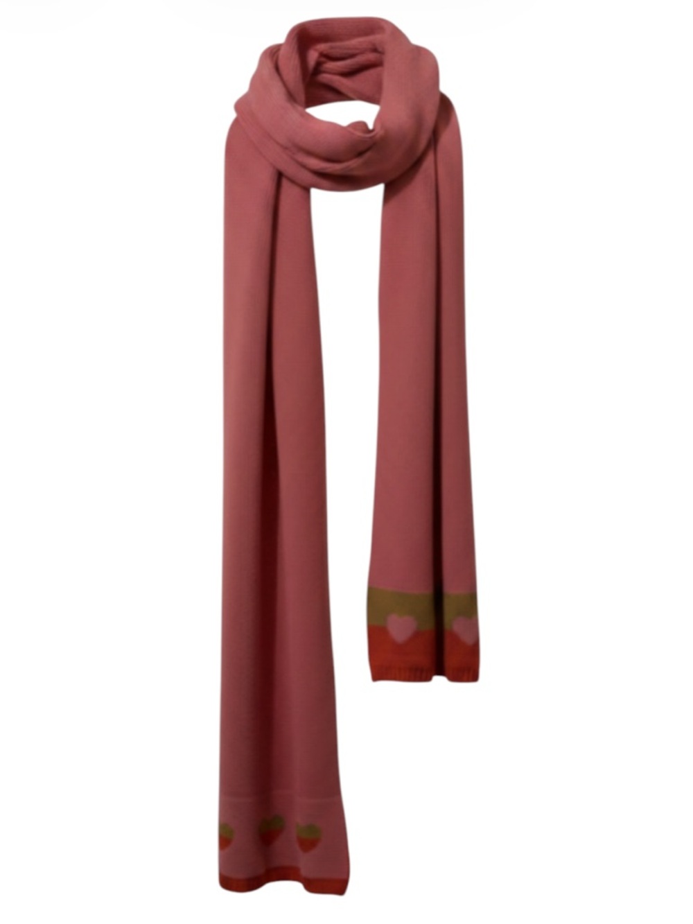 AUTH MARC JACOBS REVERSIBLE KNIT 100% WOOL LONG SCARF VINTAGE SCARF ⭐️⭐️⭐️⭐️⭐️
